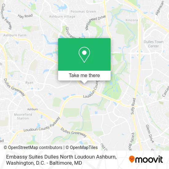 Mapa de Embassy Suites Dulles North Loudoun Ashburn