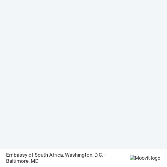 Embassy of South Africa map