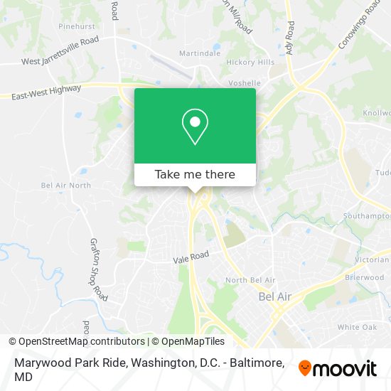 Marywood Park Ride map