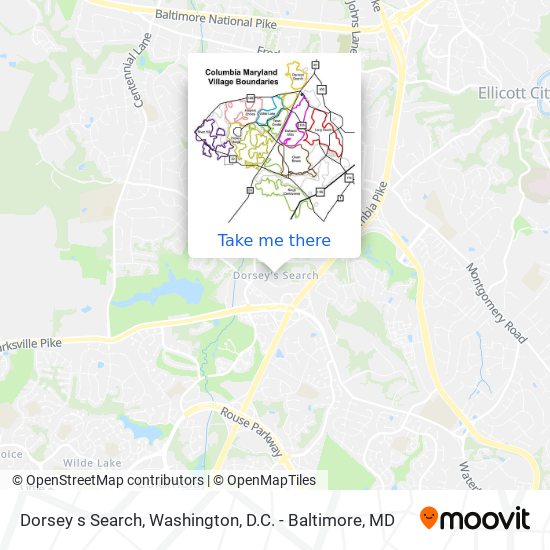 Dorsey s Search map