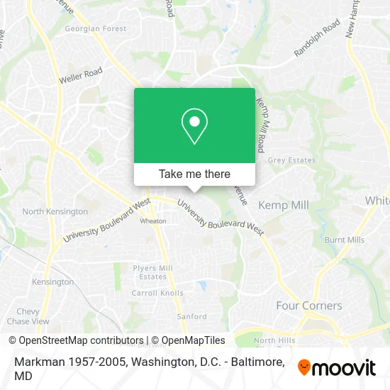 Markman 1957-2005 map