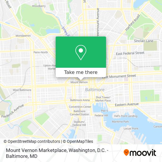 Mount Vernon Marketplace map