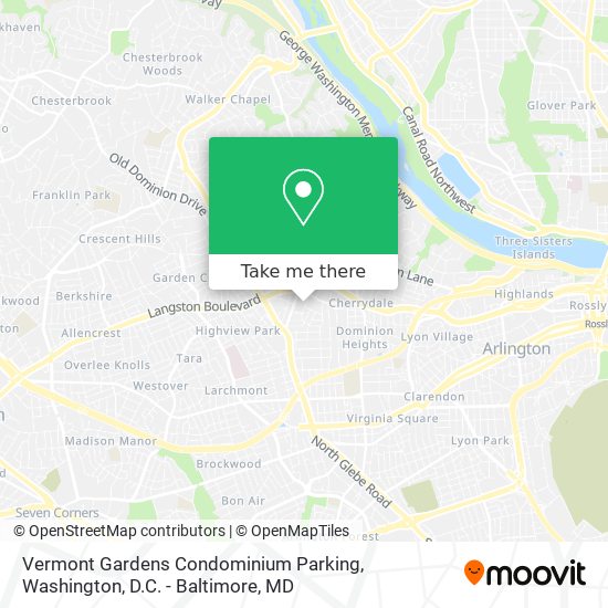 Vermont Gardens Condominium Parking map