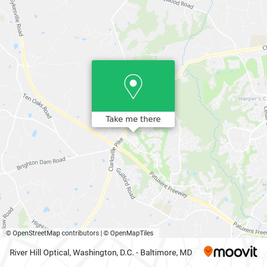 Mapa de River Hill Optical