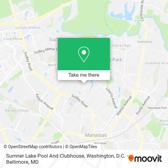 Sumner Lake Pool And Clubhouse map