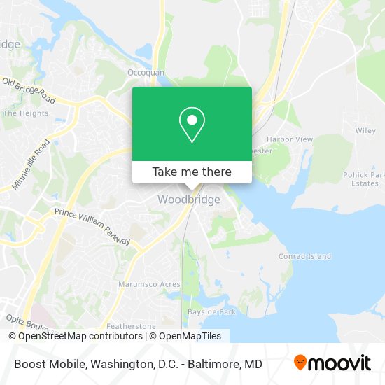 Boost Mobile map