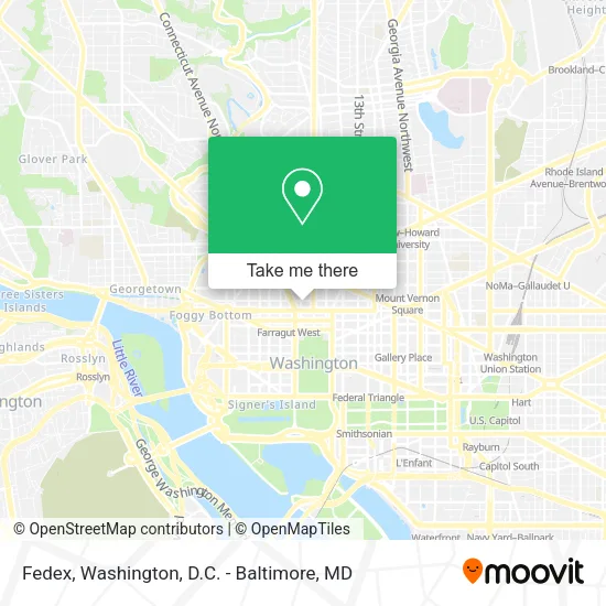 Fedex map