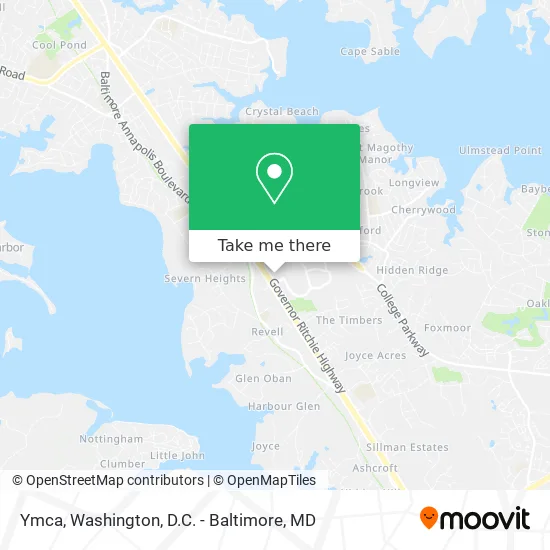 Ymca map
