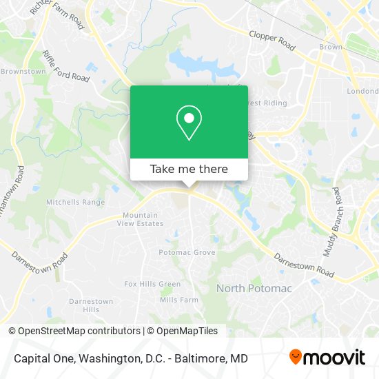 Capital One map