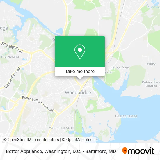 Better Appliance map
