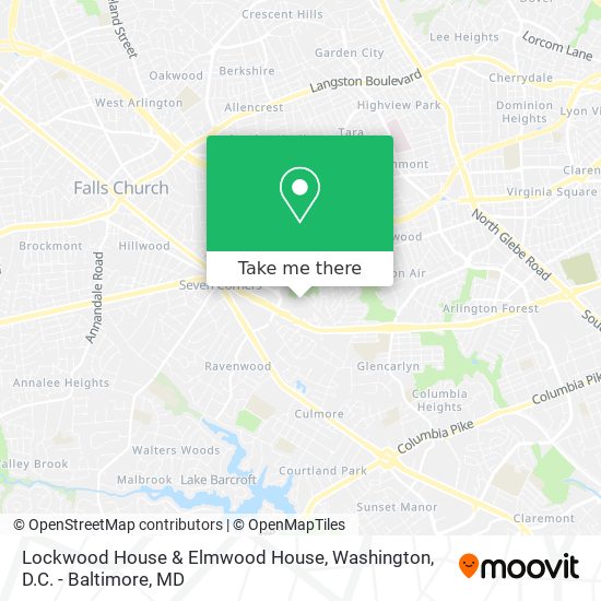 Lockwood House & Elmwood House map