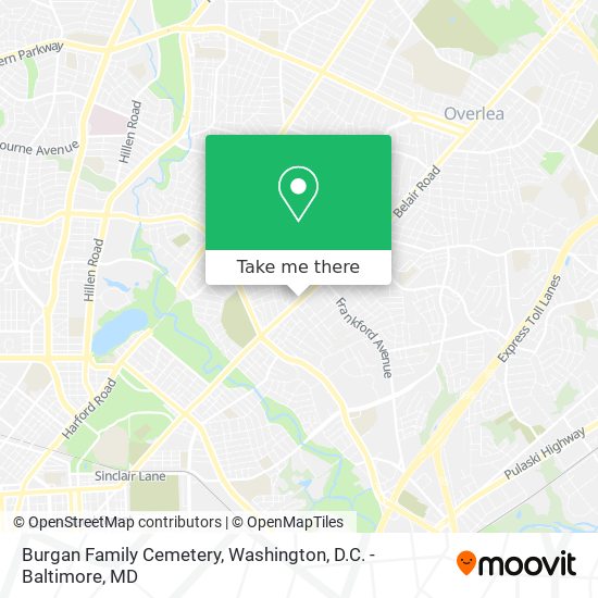 Burgan Family Cemetery map