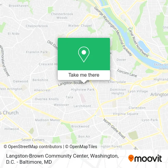 Mapa de Langston-Brown Community Center