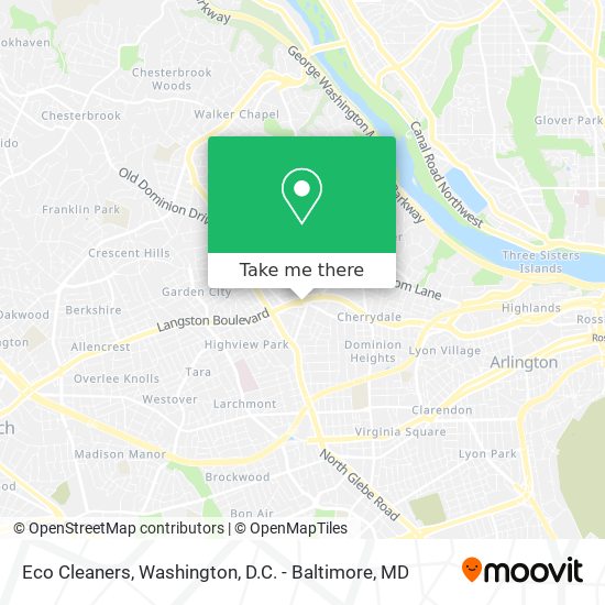 Eco Cleaners map