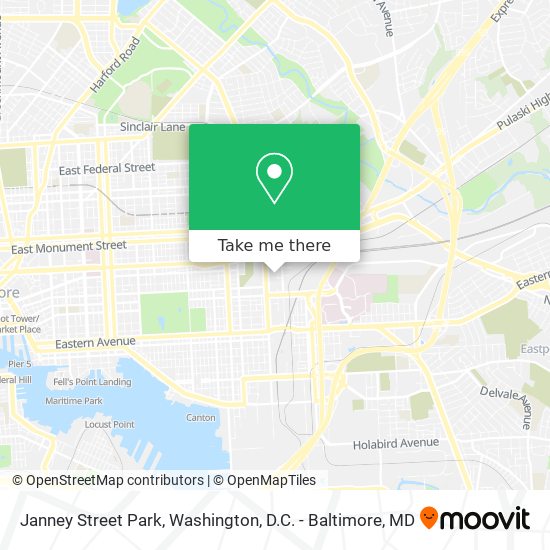 Mapa de Janney Street Park