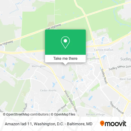 Amazon Iad-11 map