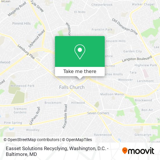 Mapa de Easset Solutions Recyclying