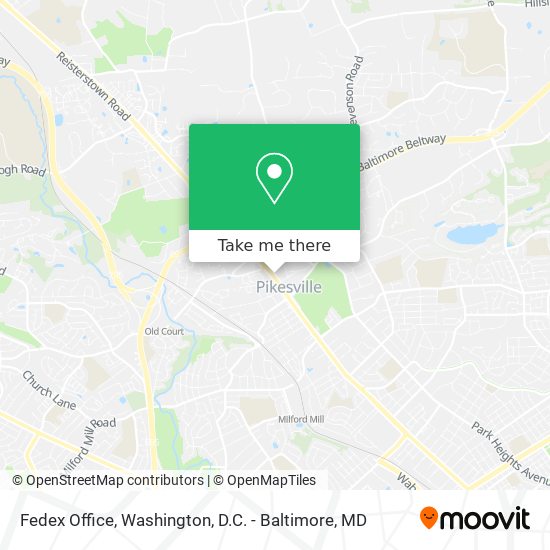 Fedex Office map