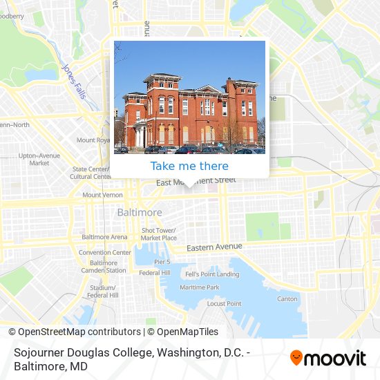 Sojourner Douglas College map