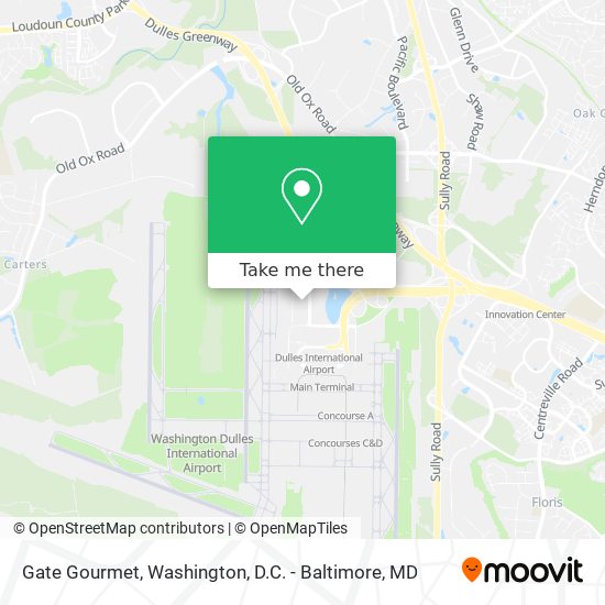 Gate Gourmet map