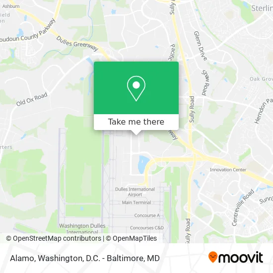 Alamo map