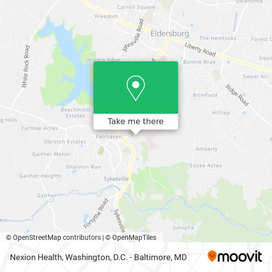 Nexion Health map