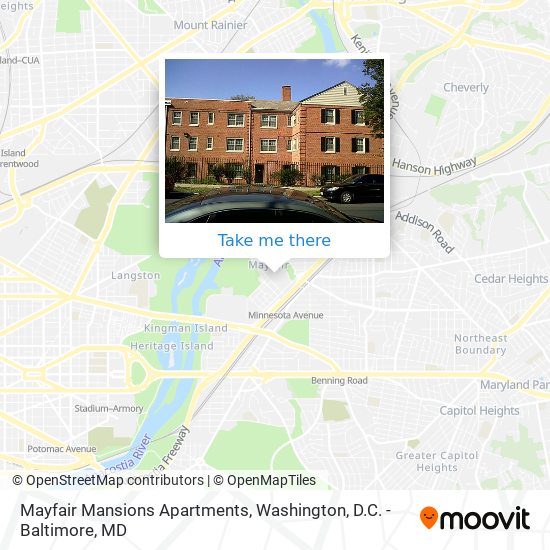 Mayfair Mansions Apartments map