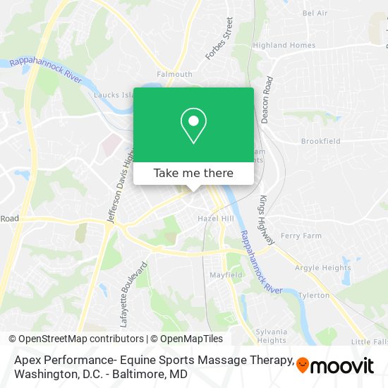 Apex Performance- Equine Sports Massage Therapy map