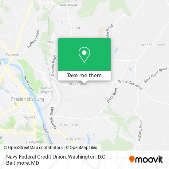 Navy Federal Credit Union map