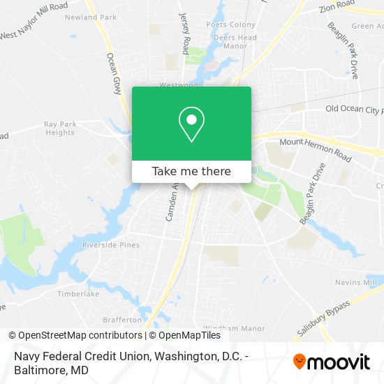 Navy Federal Credit Union map