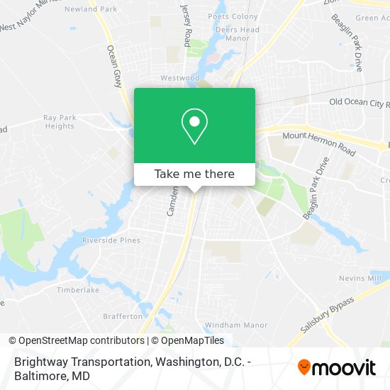 Brightway Transportation map