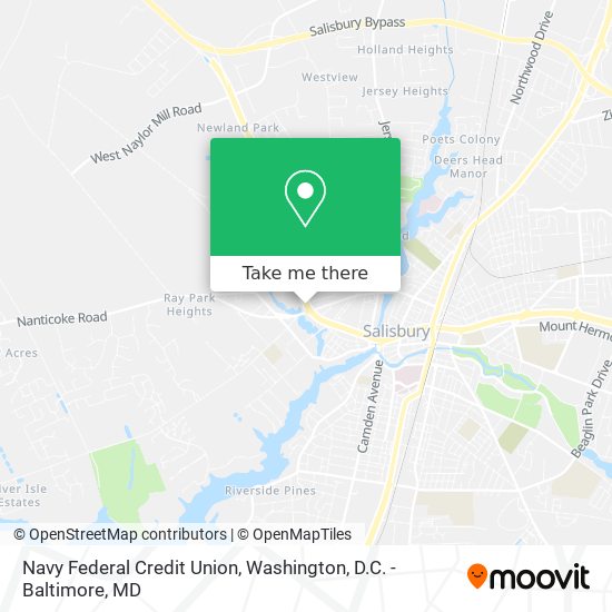 Navy Federal Credit Union map