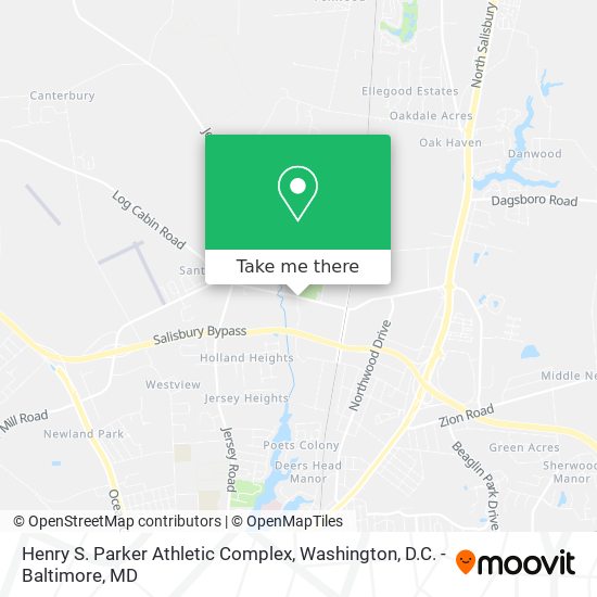 Henry S. Parker Athletic Complex map