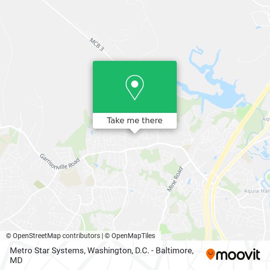 Metro Star Systems map