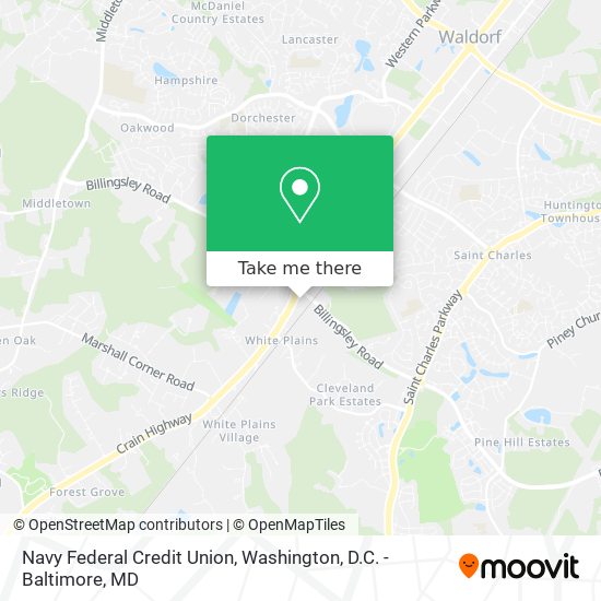 Mapa de Navy Federal Credit Union