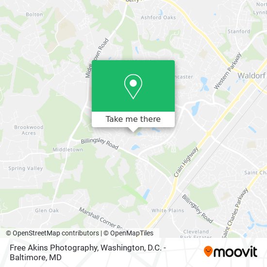 Free Akins Photography map