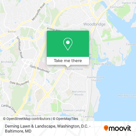 Deming Lawn & Landscape map