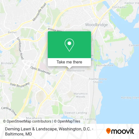 Deming Lawn & Landscape map