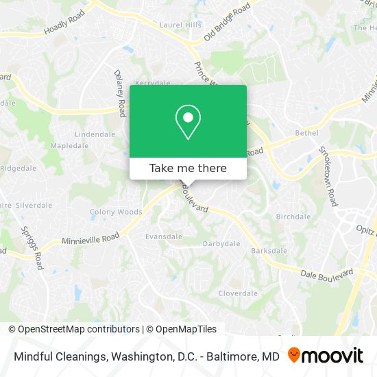 Mapa de Mindful Cleanings