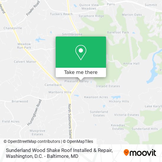 Mapa de Sunderland Wood Shake Roof Installed & Repair