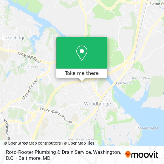 Roto-Rooter Plumbing & Drain Service map