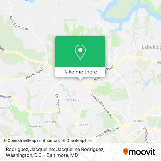 Rodriguez, Jacqueline: Jacqueline Rodriguez map