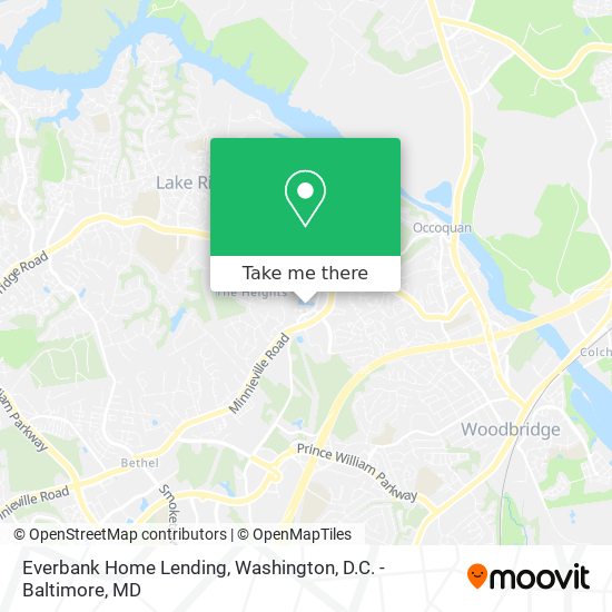 Everbank Home Lending map