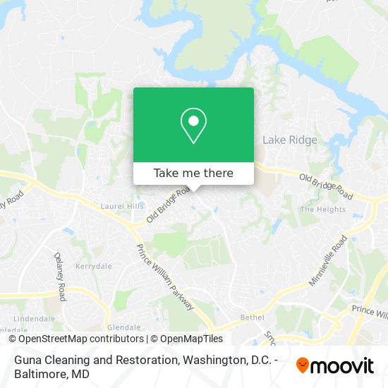 Guna Cleaning and Restoration map