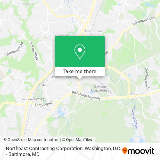 Northeast Contracting Corporation map