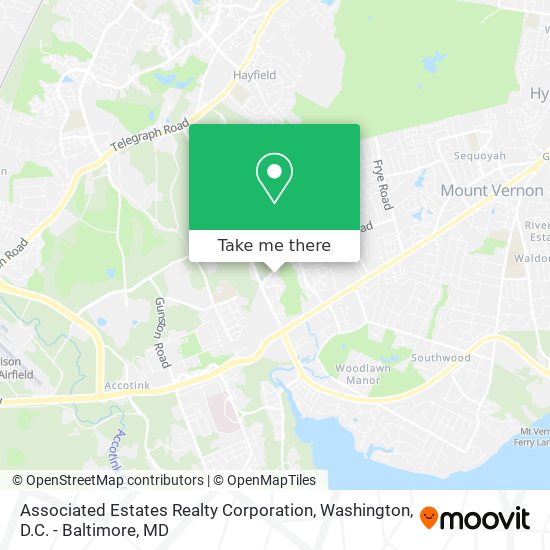 Associated Estates Realty Corporation map