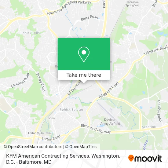 KFM American Contracting Services map