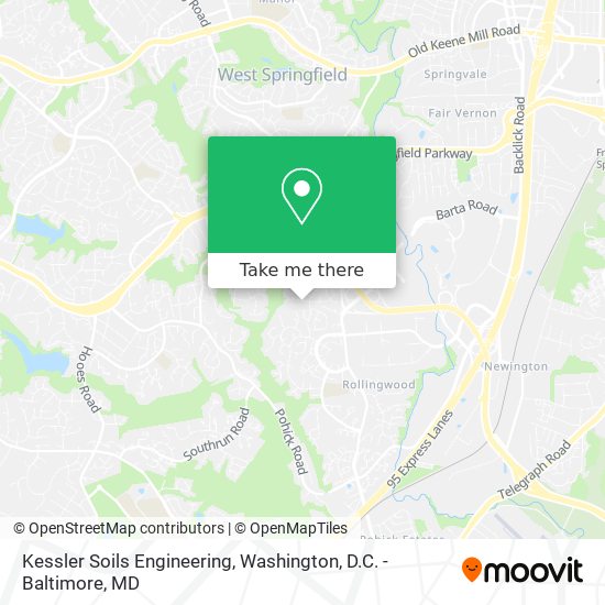 Kessler Soils Engineering map