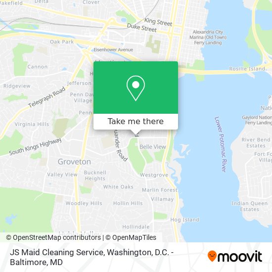 JS Maid Cleaning Service map