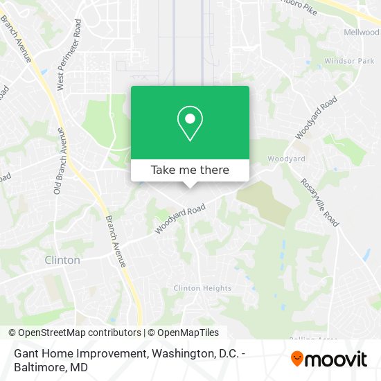 Gant Home Improvement map